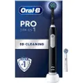 Oral-B Pro 1 Series 1 Eltandbørste Black + Extra Refill 8006540771457 Modsvarer: N/A