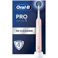 Oral-B Eltandbørste Pro1 Pink + Extra Brush Head