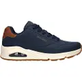 SKECHERS Skecherstil mænd. 183004 Uno Suited On Air navy sneakers (40), Fast, Blonder, Casual, Blå