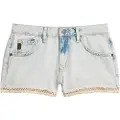 Superdry Superdrytil kvinder. W7110399A Denim shorts varm blå (26), Casual, Økologisk bomuld, Bæredygtig