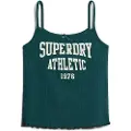 Superdry Ath Ess Graphic Pointele ærmeløs T-shirt