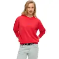 Superdry Superdrytil kvinder. W2012252A Crewneck-sweatshirt med City-grafik og -logo Core red (L), Rød, Casual, Bomuld