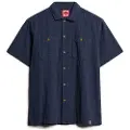 Superdry Merchant Textured Kortærmet Skjorte