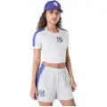 New Era Mlb Floral Crop New York Yankees T-shirt Med Korte ærmer