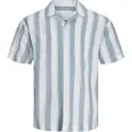 Jack & Jones Summer Stripe Resort Kortærmet Skjorte