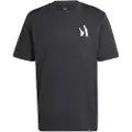 Adidas Lounge Slides Graphic Pocket T-shirt Med Korte ærmer
