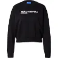 Karl Lagerfeld Karl Lagerfeldtil kvinder. A1W20005 The Staples trøje sort (L), Casual, Bomuld