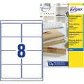 Avery Ark Quickpeel Blækstråleprintere J856525 Flerbrugsetiket 99.1x67.7 Mm