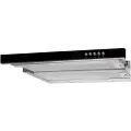 AKPO Wk-7 Light Glas Teleskopisk Emhætte 60 Cm