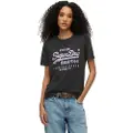 Superdry Vl Metallic Relaxed T-shirt Med Korte ærmer