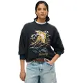 Superdry Suika Embroidered Loose Sweatshirt