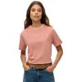 Superdry Emb Core Logo Boxy Loose T-shirt Med Korte ærmer