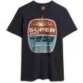 Superdry Gasoline Graphic Relaxed T-shirt Med Korte ærmer