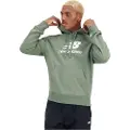 New Balance Essentials Stacked Logo French Terry Hættetrøje