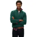 Superdry Essential Logo Henley Halv Lynlås Sweatshirt