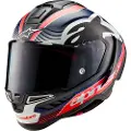 Alpinestars Supertech R10 Team Integralhjelm rød XL