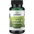 Swanson Health Ingefær & Gurkemeje - 60 Kapsler
