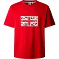 Pepe Jeans Pepe Jeanstil mænd. PM509790 Union T-shirt rød (M), Casual, Bomuld, Korte ærmer