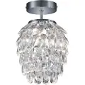 TRIO Art Deco Pendellampe Stål 19 cm Dæmpbar - Bling