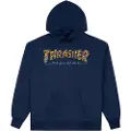 Thrasher X Toy Machine Smile By Spanky Hættetrøje blå