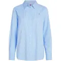 Tommy Hilfiger Essential Relaxed Fit Skjorte Med Lange ærmer