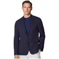 Hackett Londontil mænd. HM443249 Navy Knight navy blazer (40/32), Casual, Party, Bomuld, Klassisk, Lange ærmer, Blå
