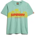 Superdry Outdoor Stripe Relaxed T-shirt Med Korte ærmer