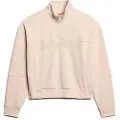 Superdry Active Tech Logo Relaxed Halv Lynlås Sweatshirt
