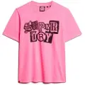 Superdry Punk Poster Relaxed T-shirt Med Korte ærmer