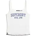 Superdry Ath Ess Graphic Pointele ærmeløs T-shirt