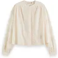 Scotch & Soda Anglaise Langærmet Bluse