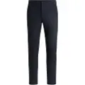 Hugo Boss BOSStil mænd. 50534303 Commuter Slim-bukser marineblå (44), Casual, Genanvendt polister, Bæredygtig