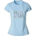 Salsa Jeans Sparkling Branding T-shirt Med Korte ærmer