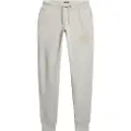 Superdry Superdrytil kvinder. W7011093A Joggingbukser med metallisk logo Luxe grey (L), Casual, Sport, Grå, Bomuld, Multisport, Bæredygtig