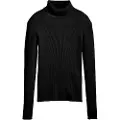Levi's Levi'stil kvinder. A8500-0001 Tulip-jumper sort (S), Casual, Bomuld