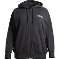 Adidas Essentials Linear French Terry Plus Sweatshirt Med Lynlås