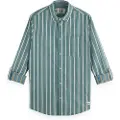 Scotch & Soda Dobby Regular Fit Skjorte Med Lange ærmer
