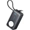 Anker MagGo Power Bank (10K 35W For Apple Watch) - Black Powerbank - Sort - 10000 mAh