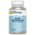 Solaray Rients Hair Kapsler Nød 120 Enheder