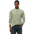 Superdry Lw Textured Grandad T-shirt Med Lange ærmer