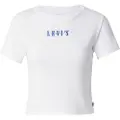 Levi's Levi'stil kvinder. A8798-0043 Graphic Essential Sporty T-shirt hvid (S), Casual, Bomuld, Korte ærmer