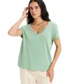 Roxy Is Flowing V T-shirt Med Korte ærmer