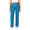 Pepe Jeans Pepe Jeanstil kvinder. PL204901IB7 Straight fit jeans Robyn blå (30/32), Casual, Bomuld, Denim, Bæredygtig