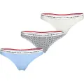 Tommy Hilfiger Uw0uw05530 Tanga 3 Enheder
