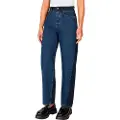 Pepe Jeans Pepe Jeanstil kvinder. PL204891 Jeans Barrel Uhw Mix blå (26/30), Casual, Bomuld, Denim, Bæredygtig