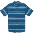 Hurley Oao Lido Stripe Kortærmet Skjorte