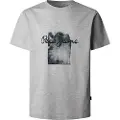 Pepe Jeans Pepe Jeanstil mænd. PM509781 Prush T-shirt grå (XL), Casual, Bomuld, Korte ærmer, Bæredygtig
