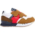 Pepe Jeans Pepe Jeanstil drenge. PBS40015 London Life Sneakers brun (27), Fast, Velcro, Casual, børnetøj