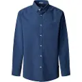Pepe Jeans Pepe Jeanstil mænd. PM308274 Phil blå skjorte (XXL), Casual, Bomuld, Lange ærmer, Bæredygtig
