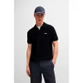 Hugo Boss BOSStil mænd. 50512688 Zayno marineblå trøje (XL), Casual, Polyester, Korte ærmer, Bæredygtig